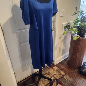 Royal blue dress